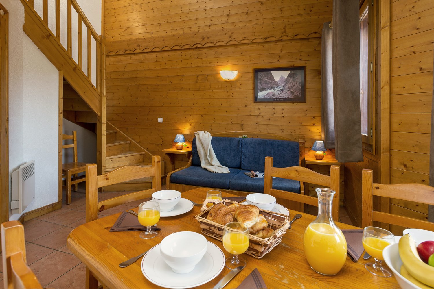 3 Kamers 8 personen - Résidence Madame Vacances Les Lodges des Alpages 3* - Plagne Soleil