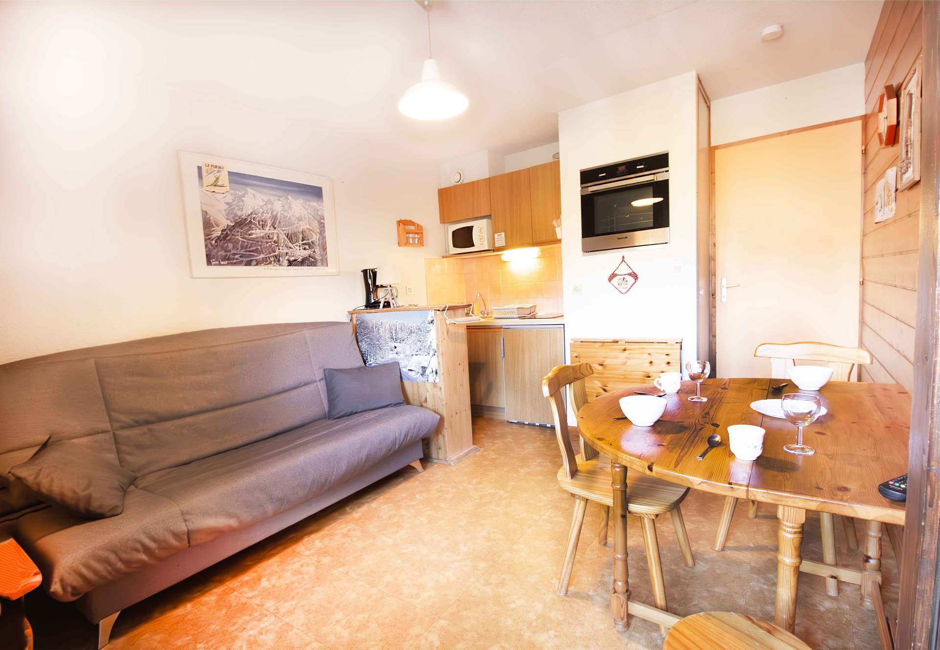 Studio 4 personnes - Appartements LE GRAND VALLON - La Norma
