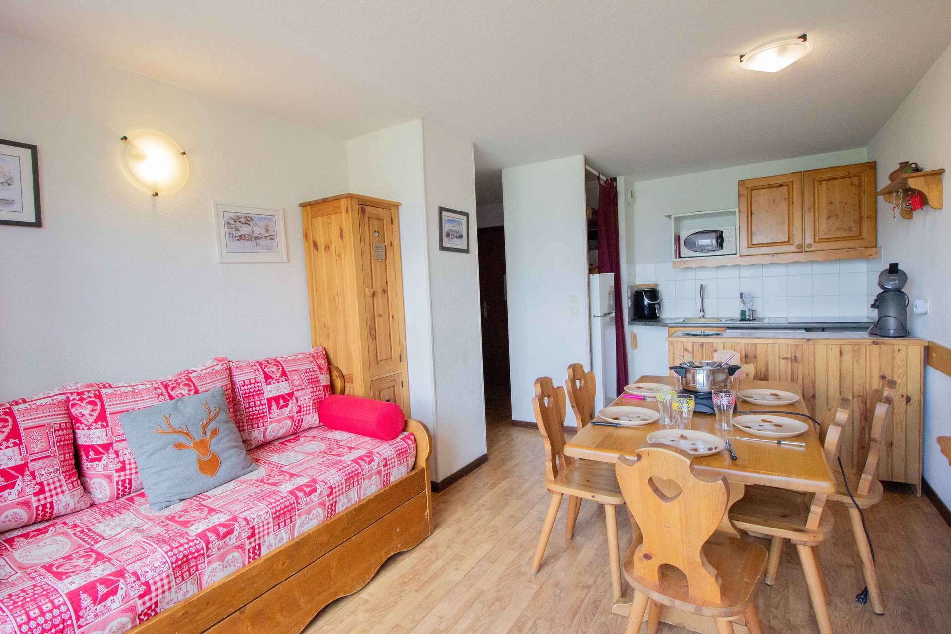 3 kamers 6 personen - Appartements LES BALCONS DE LA VANOISE - La Norma