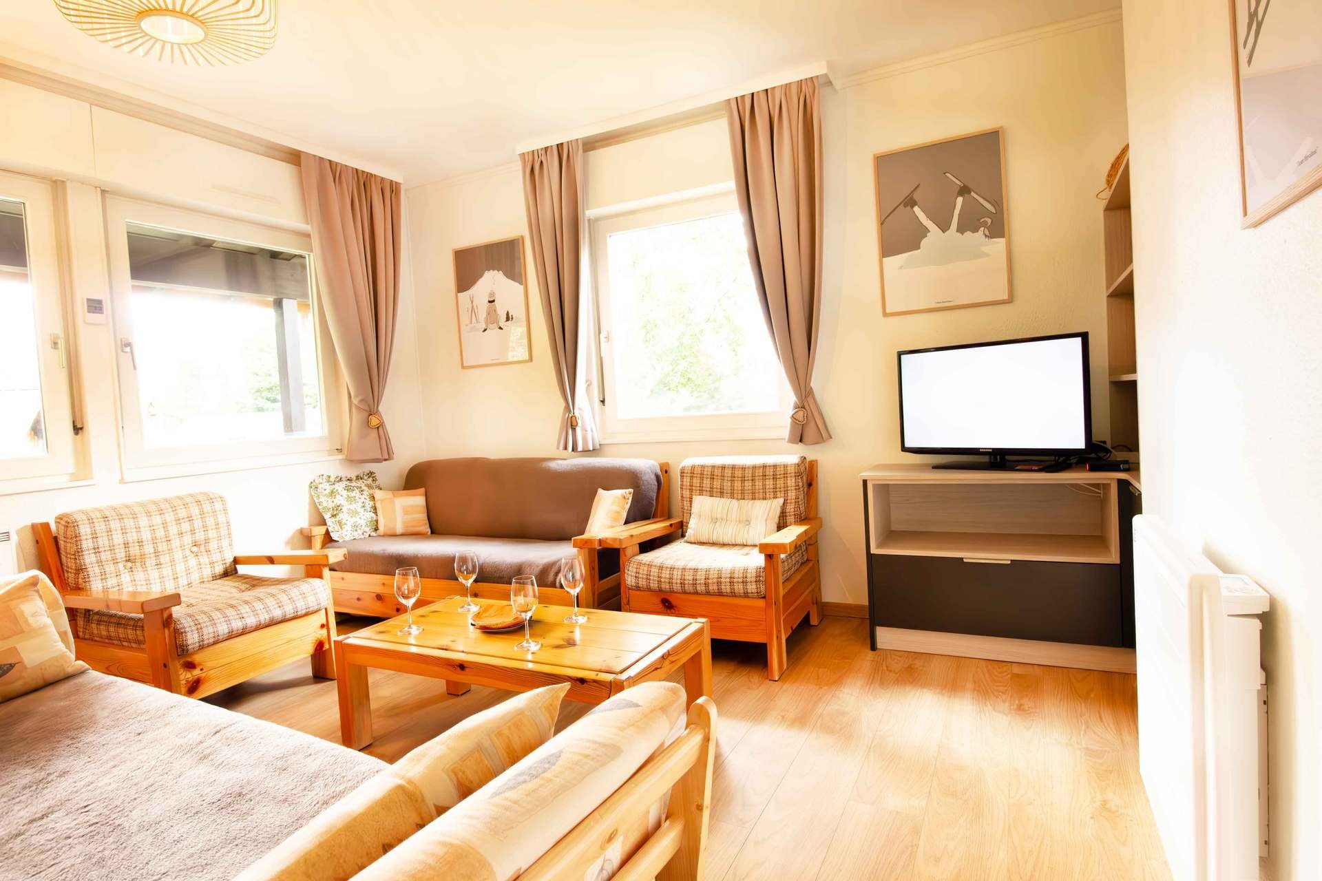 chalet 2 kamers 6 personen - Chalet LES OURSIERES - La Norma