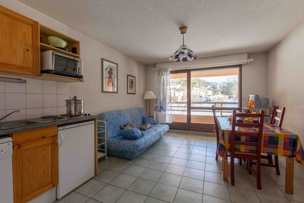 Studio 4 persons Comfort - Appartements JARDIN ALPIN EDELWEISS - Serre Chevalier 1400 - Villeneuve