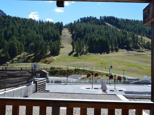 Appartement Cosy 2 Pièces avec Terrasse Face aux Pistes à Montgenèvre FR-1-266-94 - Montgenèvre