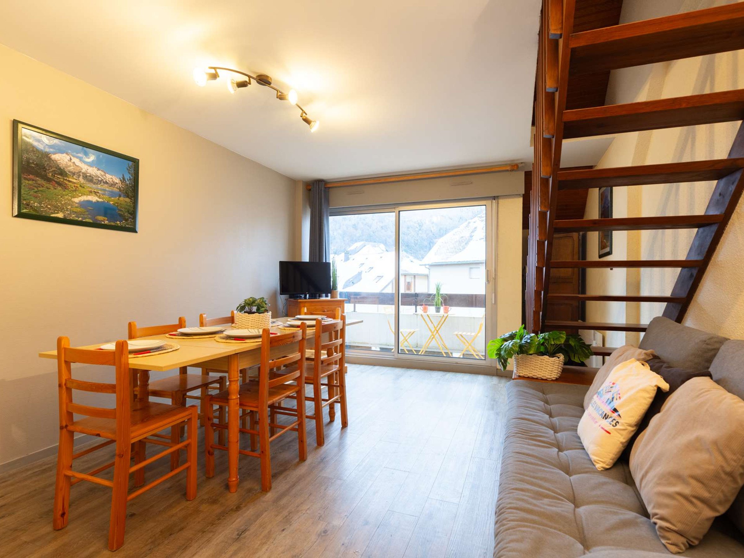 Appartement 3 pièces 8 personnes avec balcon - Résidence H.TH.I:DIGITALES - Saint Lary Soulan