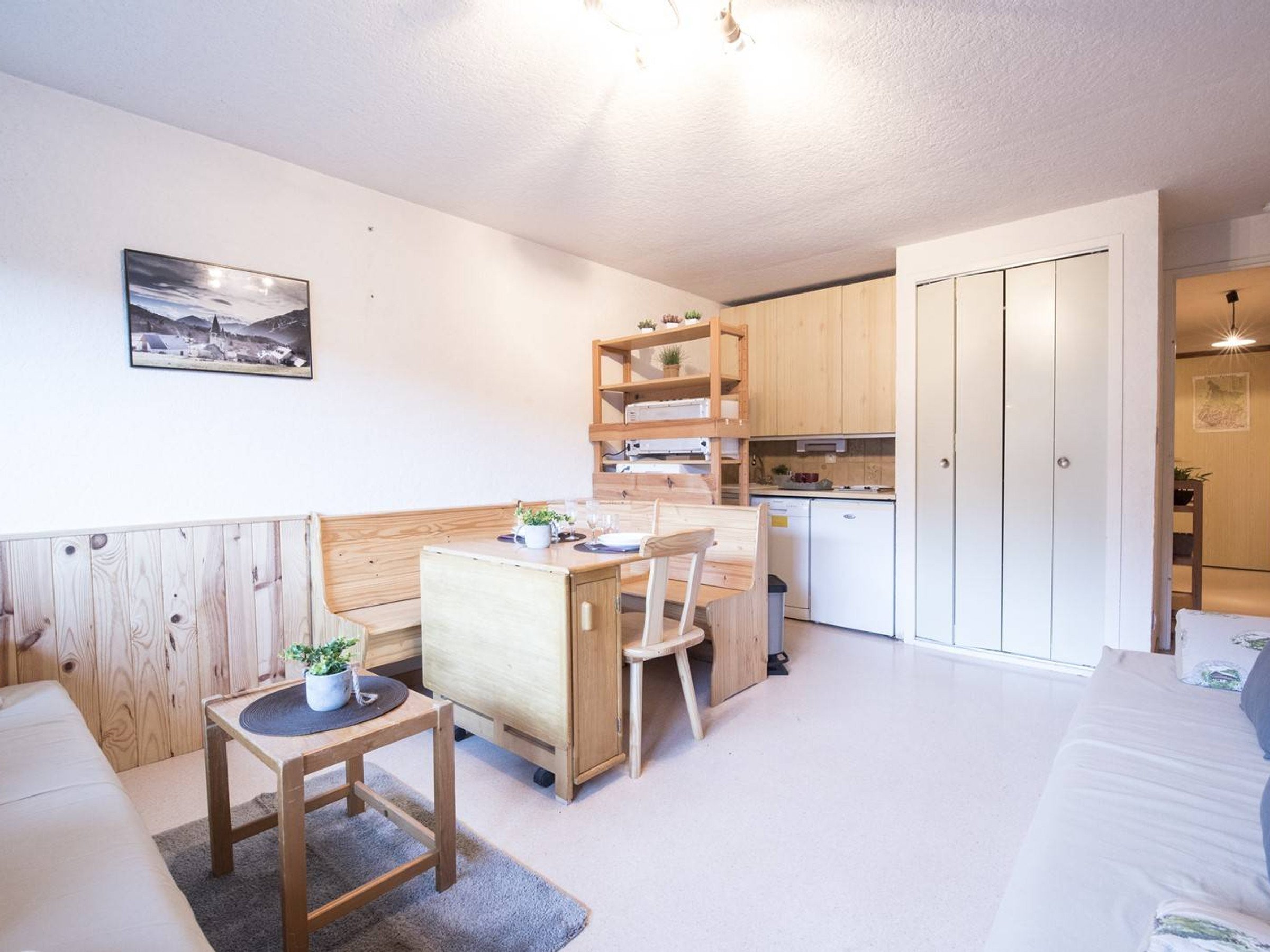 Studio 4 personnes - Résidence BEL AURE 1 - Saint Lary Soulan