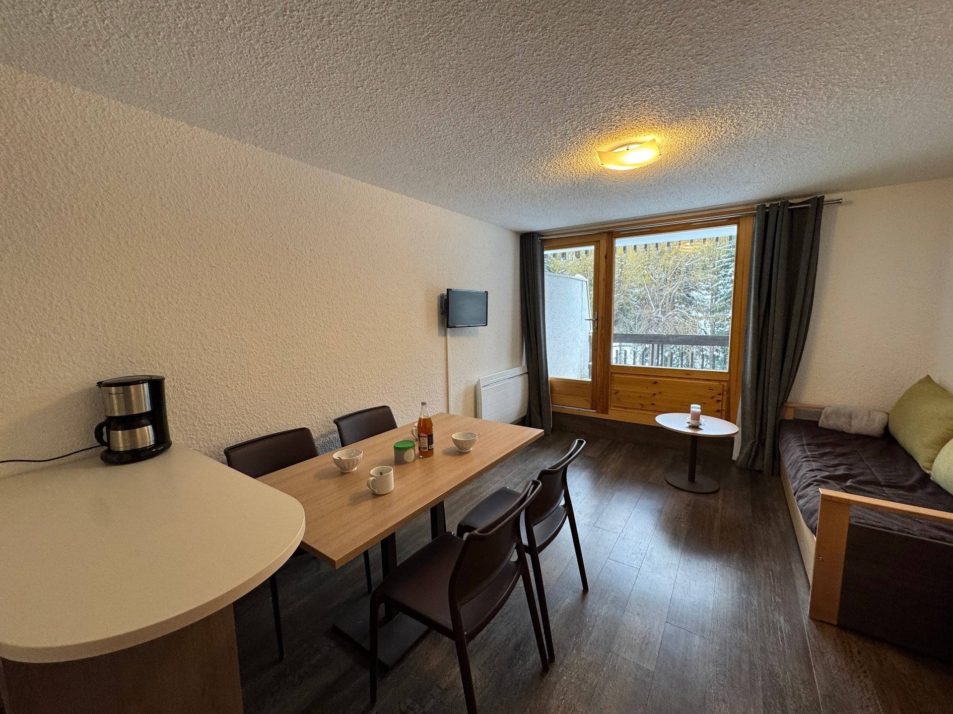 Studio 4 persons Comfort - Appartements BOIS DES COQS - Serre Chevalier 1350 - Chantemerle