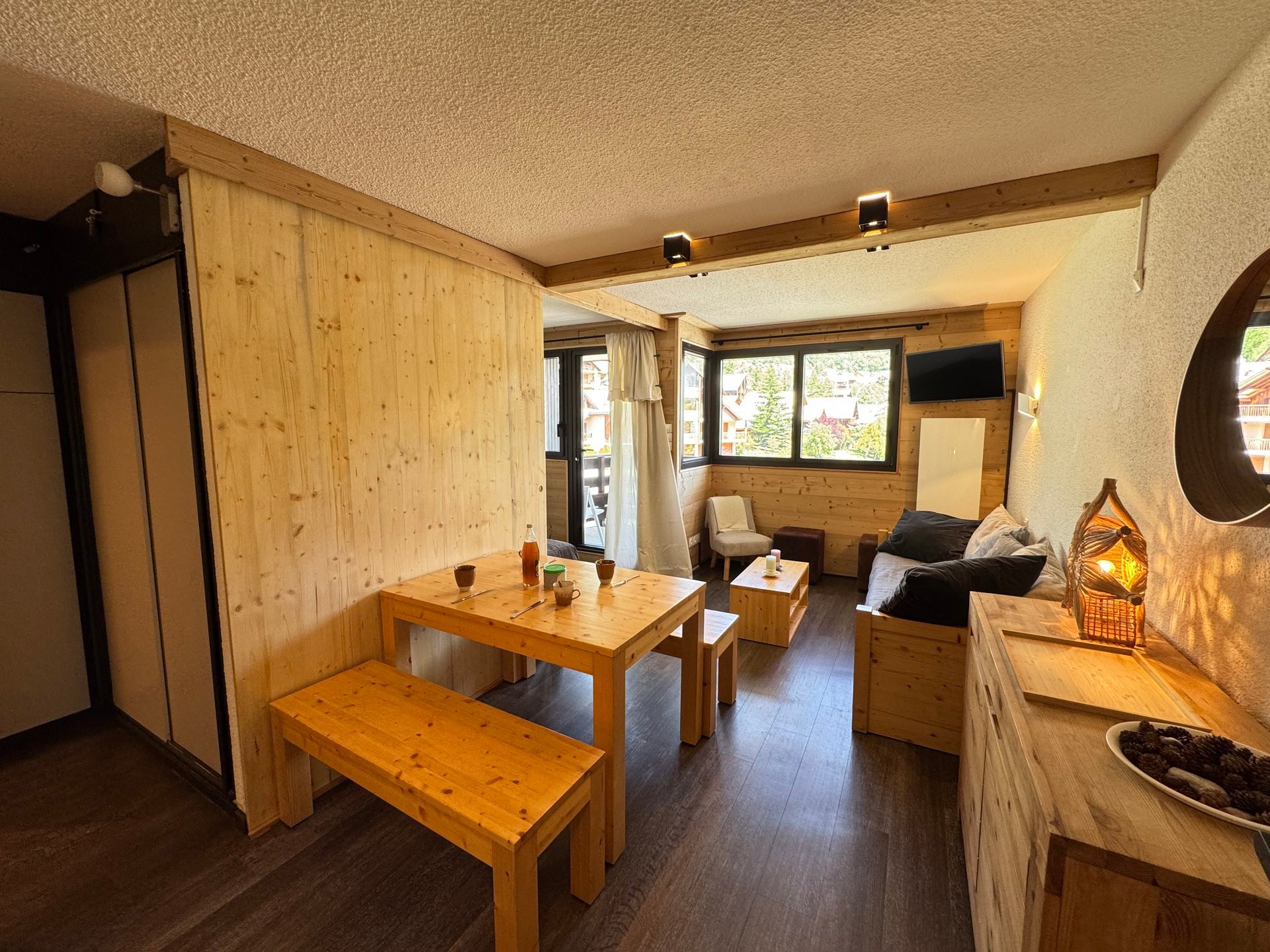 Studio 4 personen Comfort - Appartements LES MELEZES - Serre Chevalier 1350 - Chantemerle