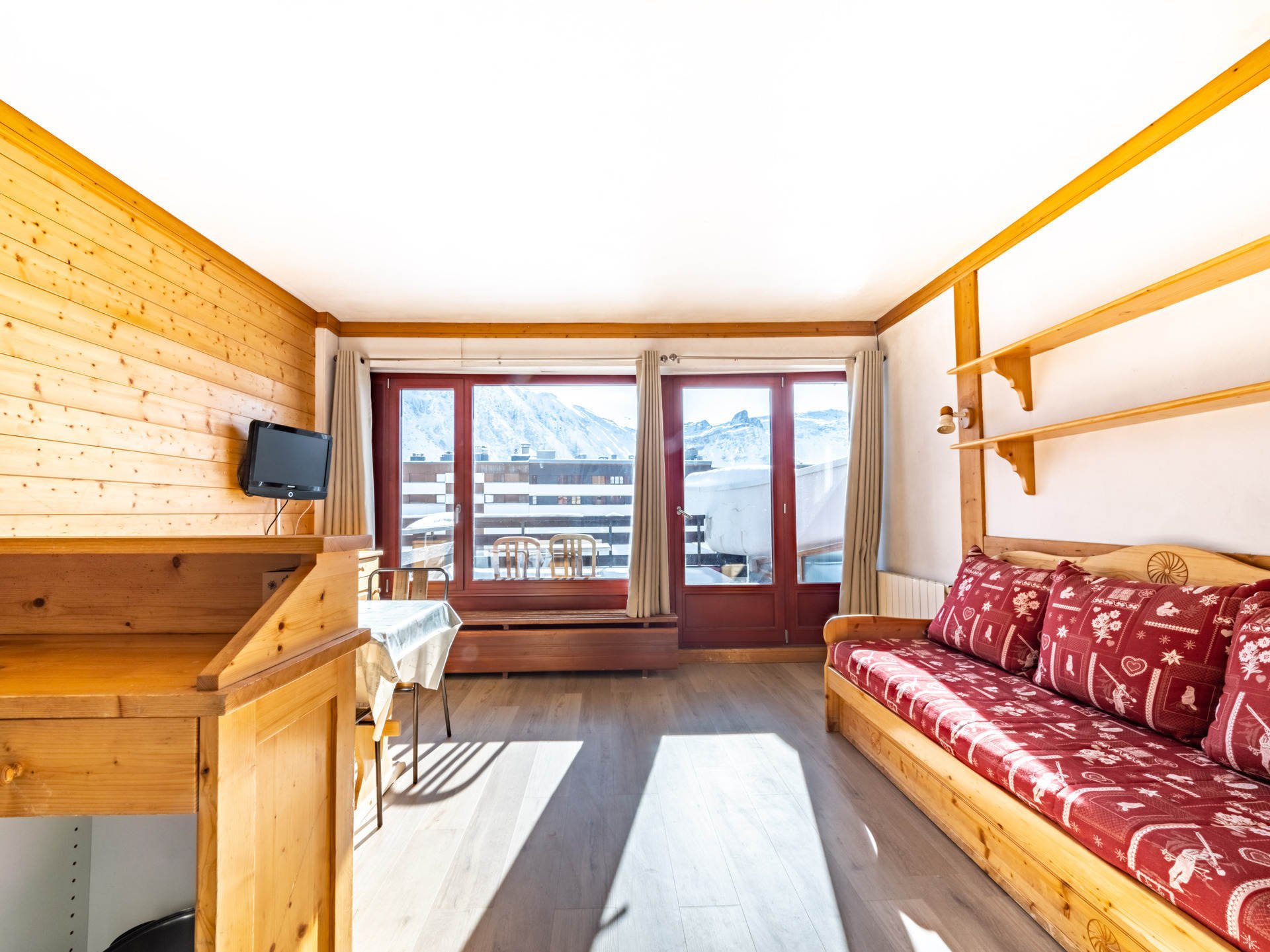Studio 4 personen Comfort - travelski home choice - Appartements BEC ROUGE - Tignes 2100 Le Lac