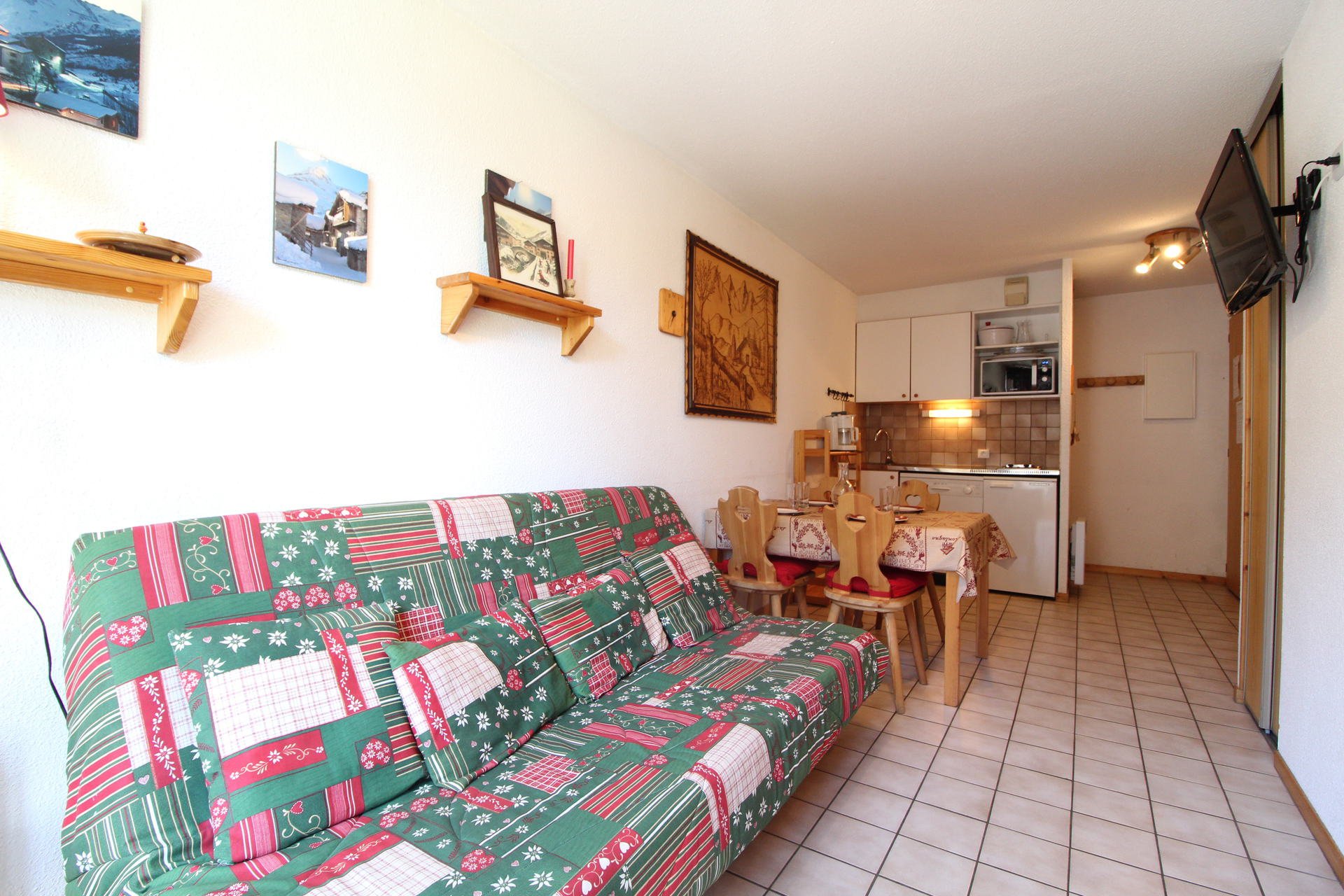 2 Kamers 4 personen Bat A - 007 - Appartements PIED DE PISTES - Val Cenis Lanslevillard