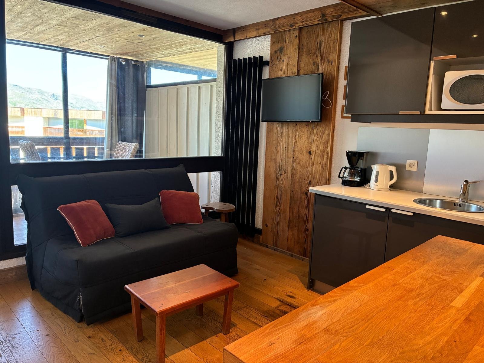 Studio 4 personen Comfort - Appartements SERAC - Val Thorens