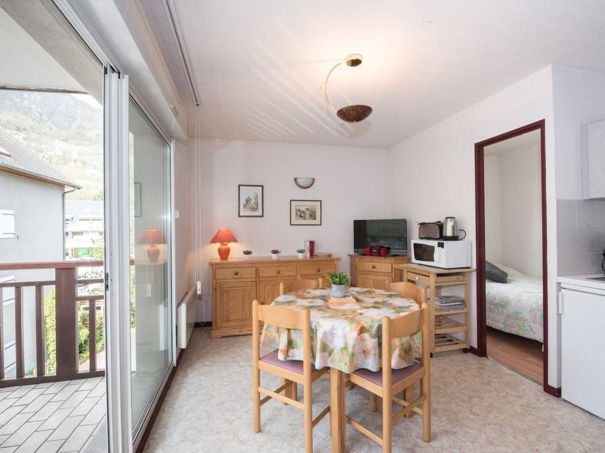 Appartement 2 pièces 4 personnes avec balcon - Résidence ONDINES B/C - Saint Lary Soulan