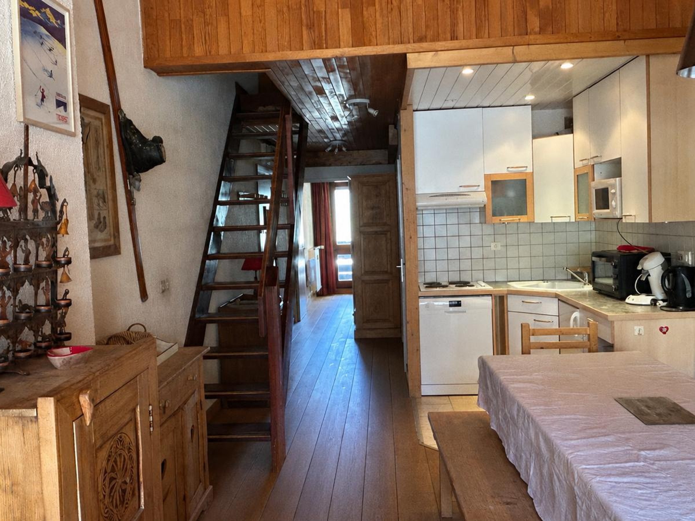 Appartement 4 kamers 8 personen met balkon - Résidence LE TICHOT B - Tignes Val Claret