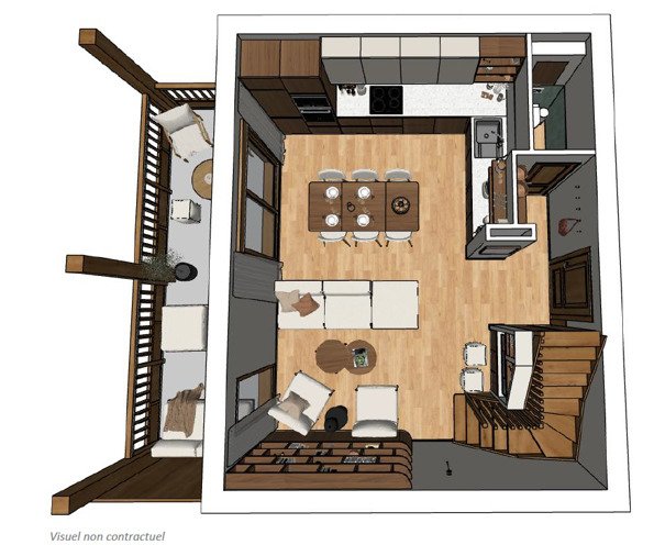 4 rooms 8 people Premium - Appartements LES ALPAGES - Plagne - Champagny en Vanoise