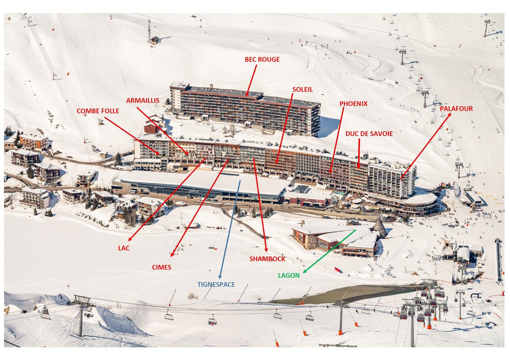 Studio for 2 people - Appartements SHAMROCK - Tignes 2100 Le Lac