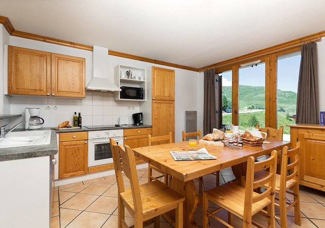4 Rooms 7 People - Madame Vacances - Les Chalets du Praz - Plagne Villages