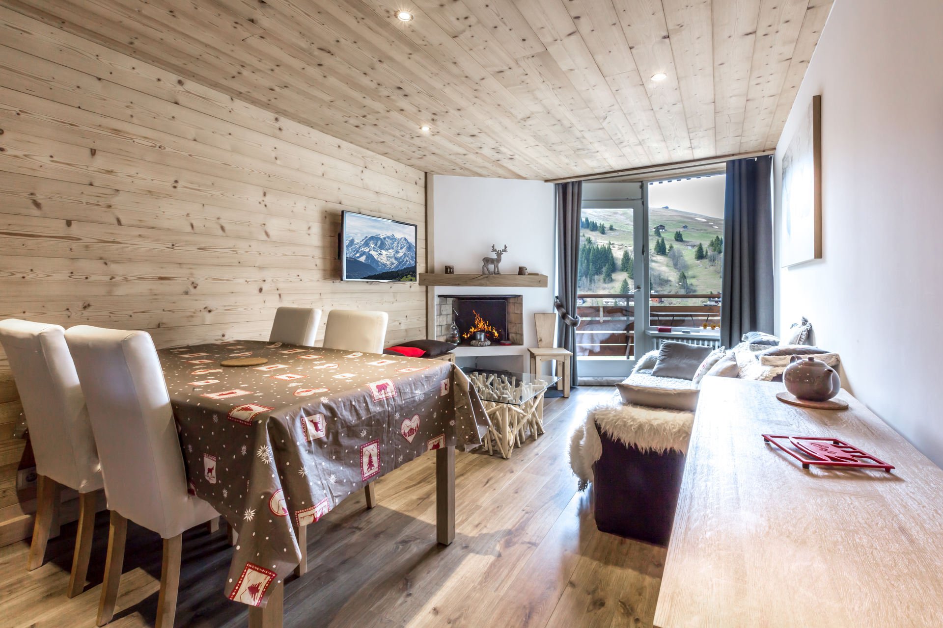 3 pièces 6 personnes - Appartements ARAVIS 1500 - La Clusaz