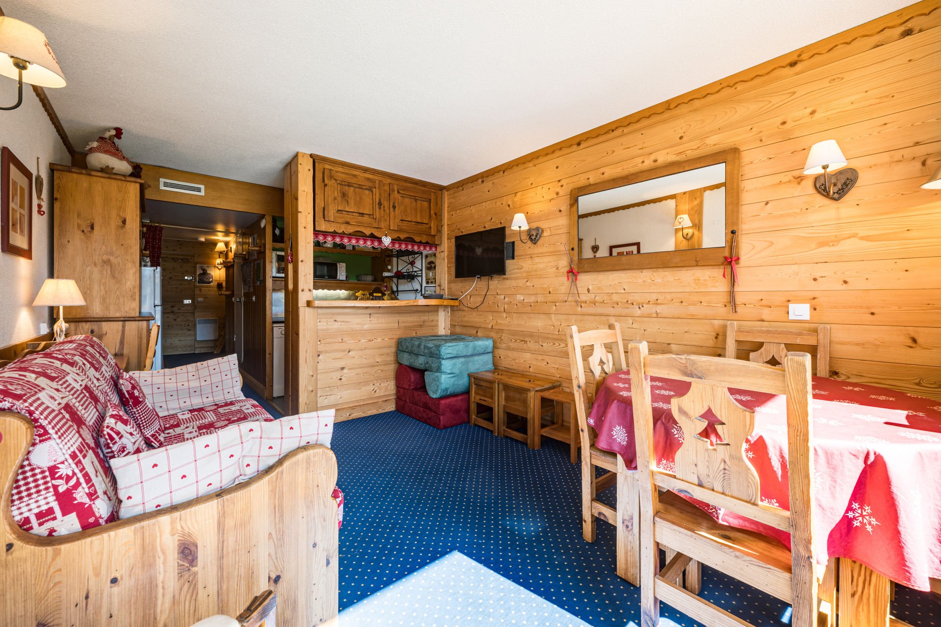Studio 5 personen - Appartements LAUZIERES - Les Arcs 1800