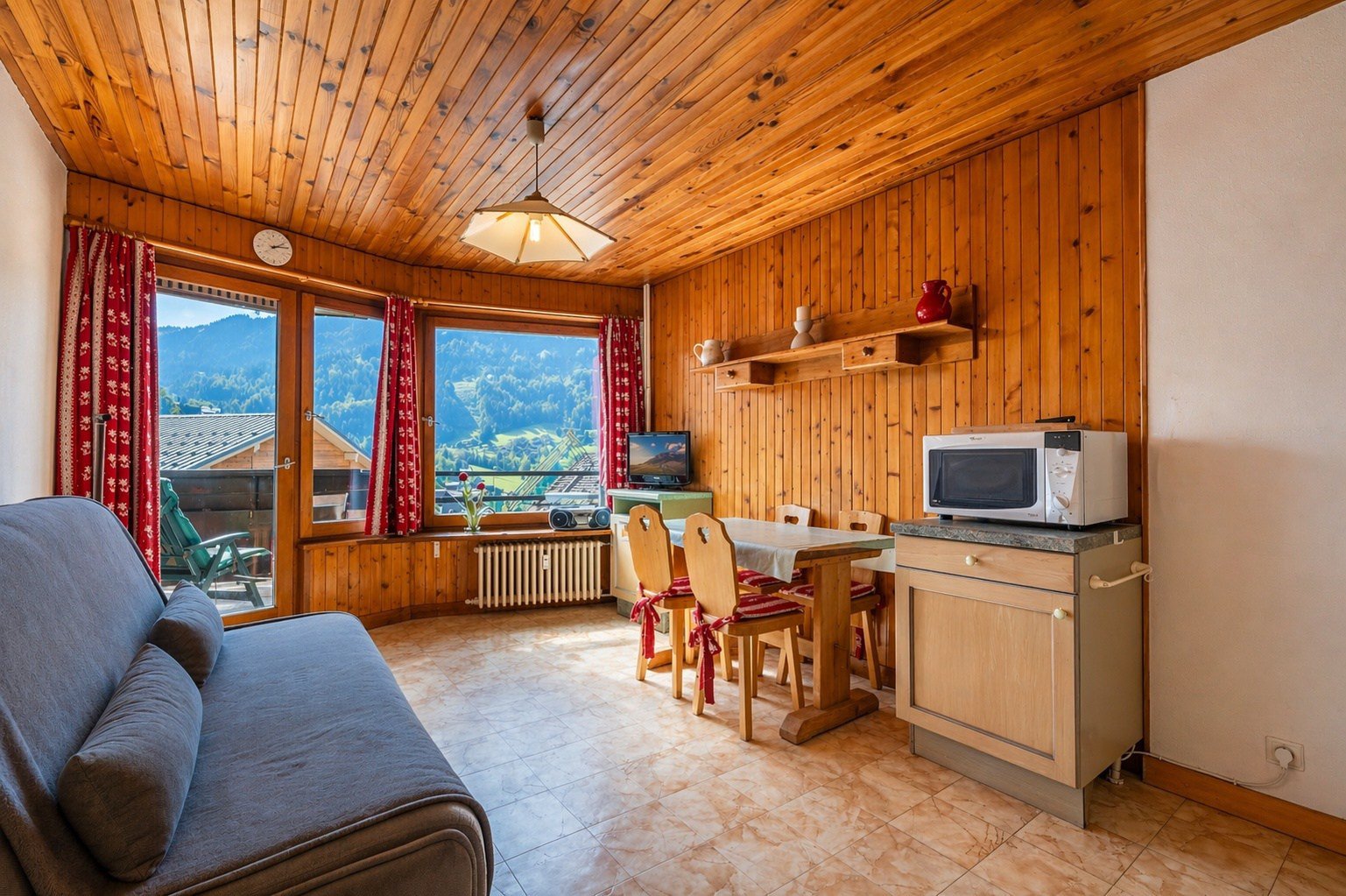 Studio 3 personnes - Appartements PISCINE - La Clusaz