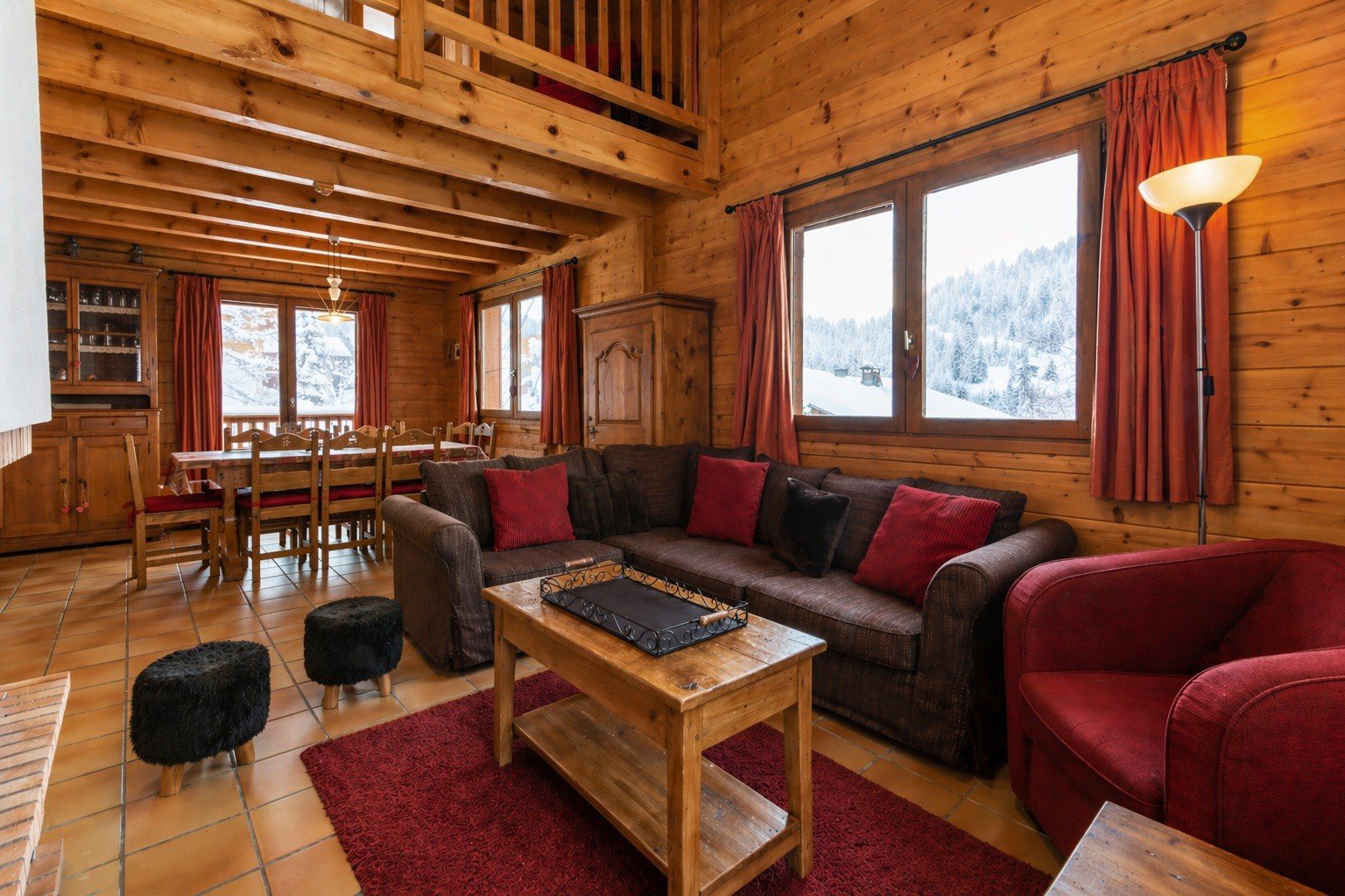 chalet 6 pièces 10 personnes - Chalet PISTES DU SOLEIL 4 / LUGE - La Clusaz