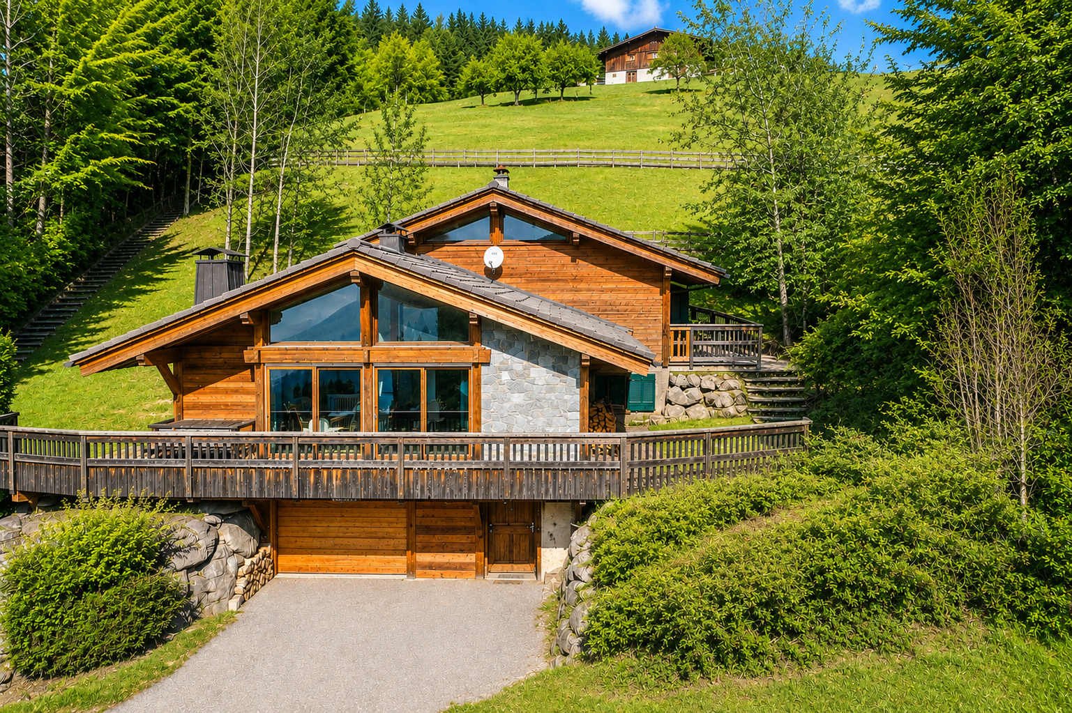 chalet 6 rooms 12 people - Chalet ROSEBUD - La Clusaz