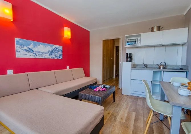 Studio 4 Personen - Lang verblijf - SOWELL RESIDENCES Le New Chastillon 4* - Isola 2000