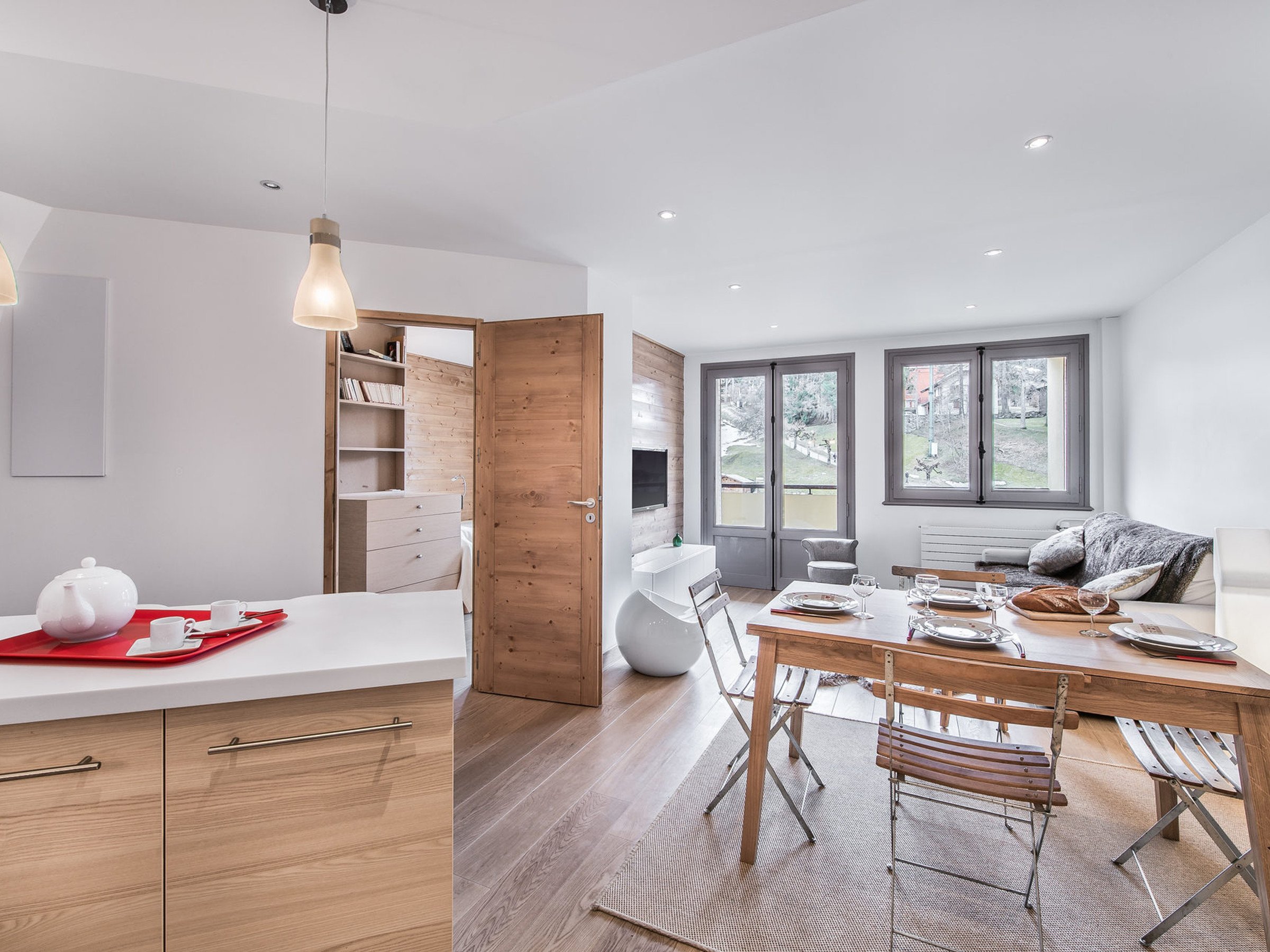 Appartement 3 pièces 4 personnes avec balcon - RESIDENCE "LA SABAUDIA" - Megève