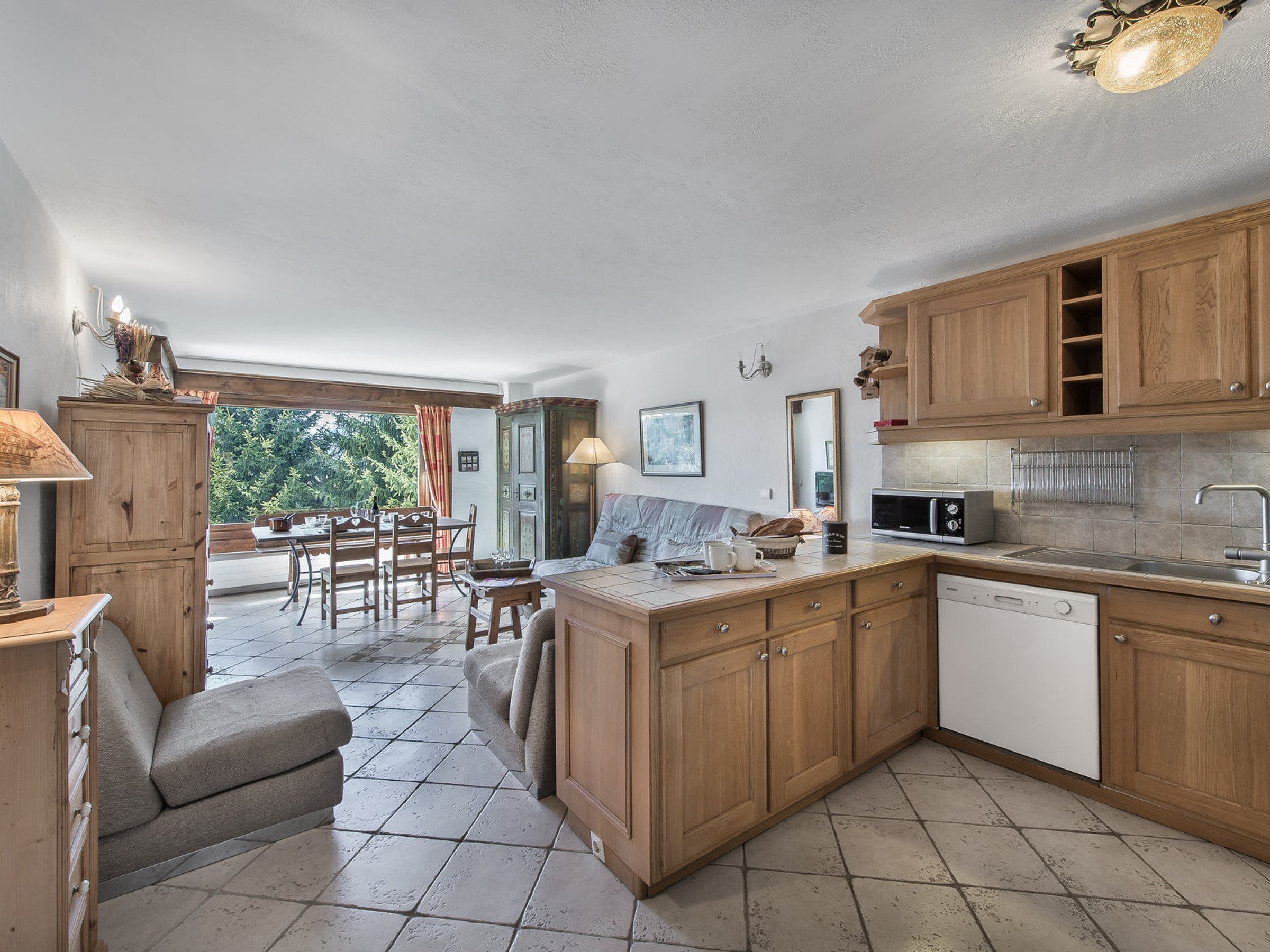 Appartement 2 pièces 4 personnes avec balcon - Résidence IMMEUBLE "LES MANDARINES" - Megève