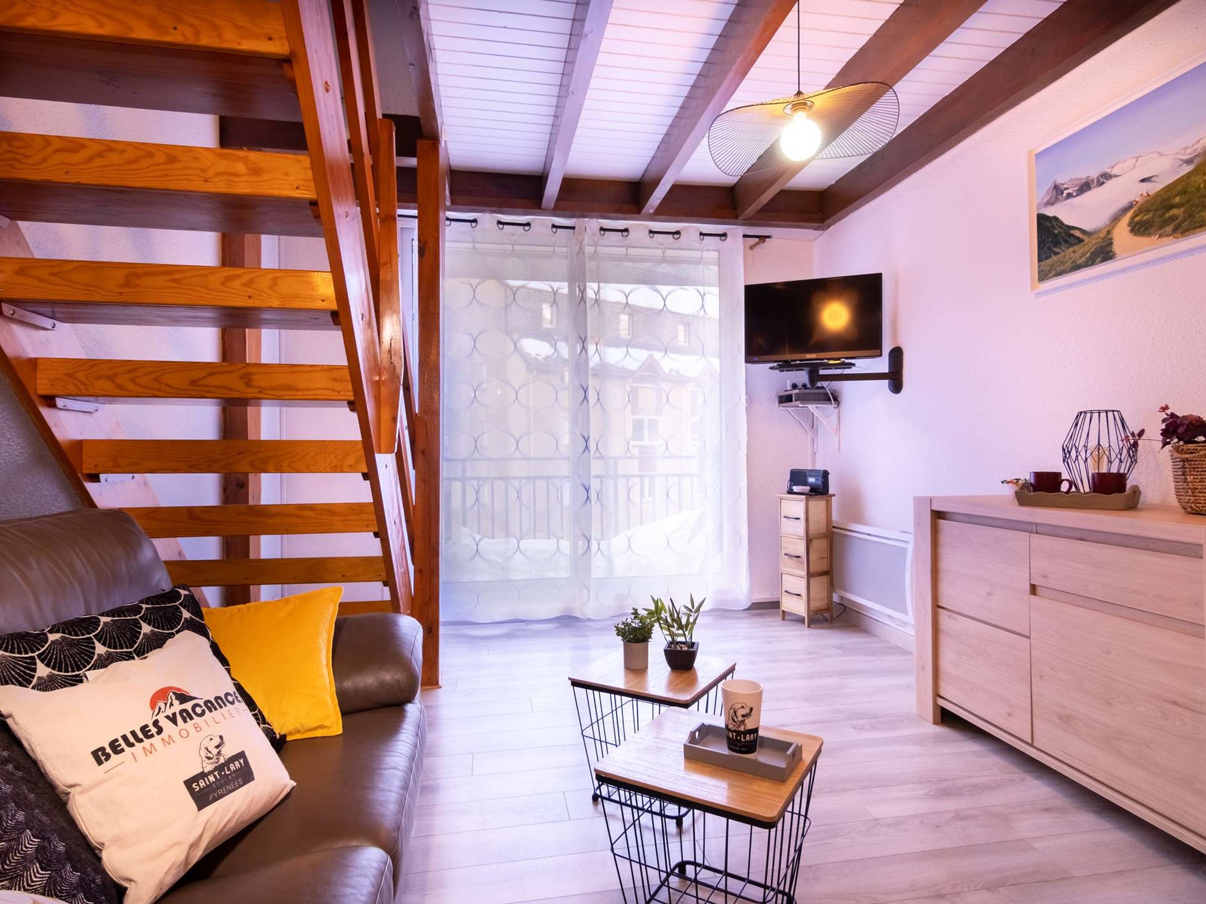 Appartement 3 pièces 6 personnes avec balcon - Résidence LA TOUR BAT B - Saint Lary Soulan
