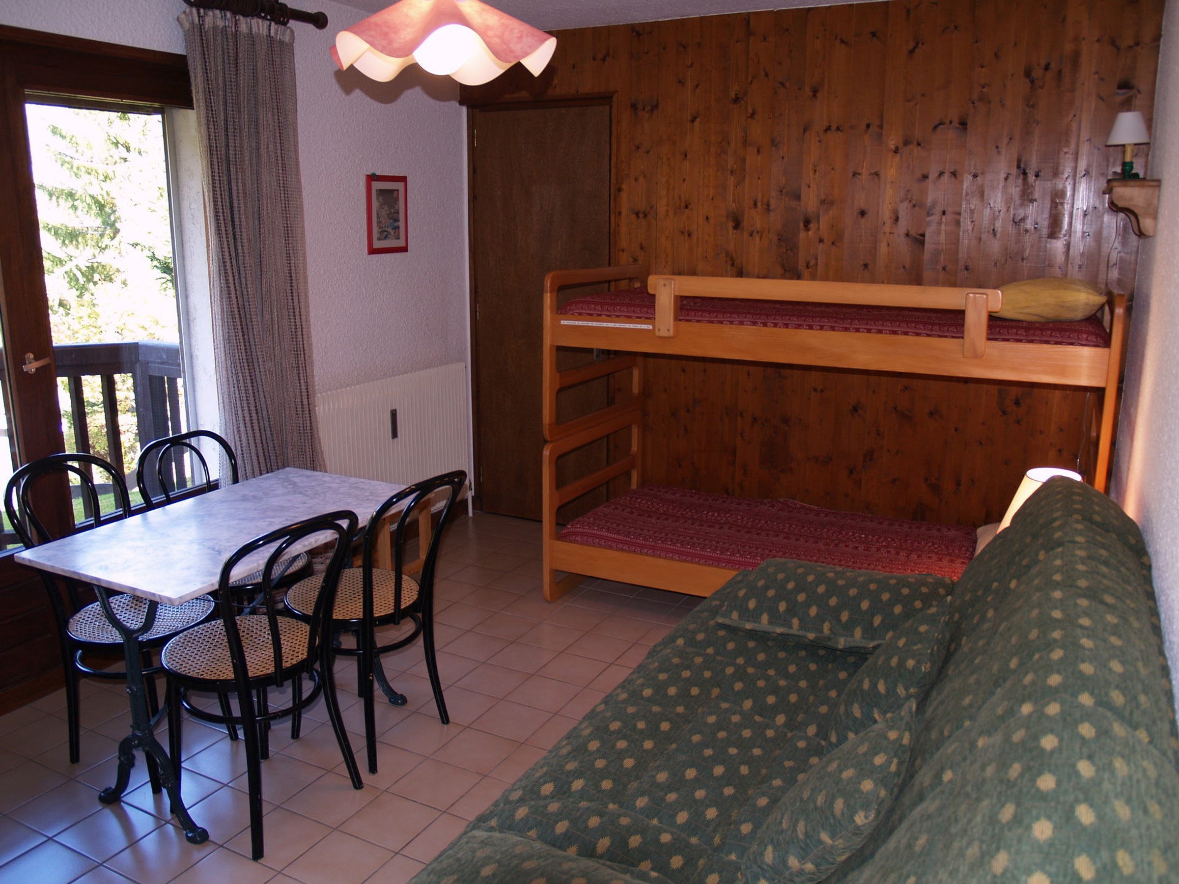 Studio 3 personnes avec balcon - Résidence CHALET "VERONIQUE" - Megève