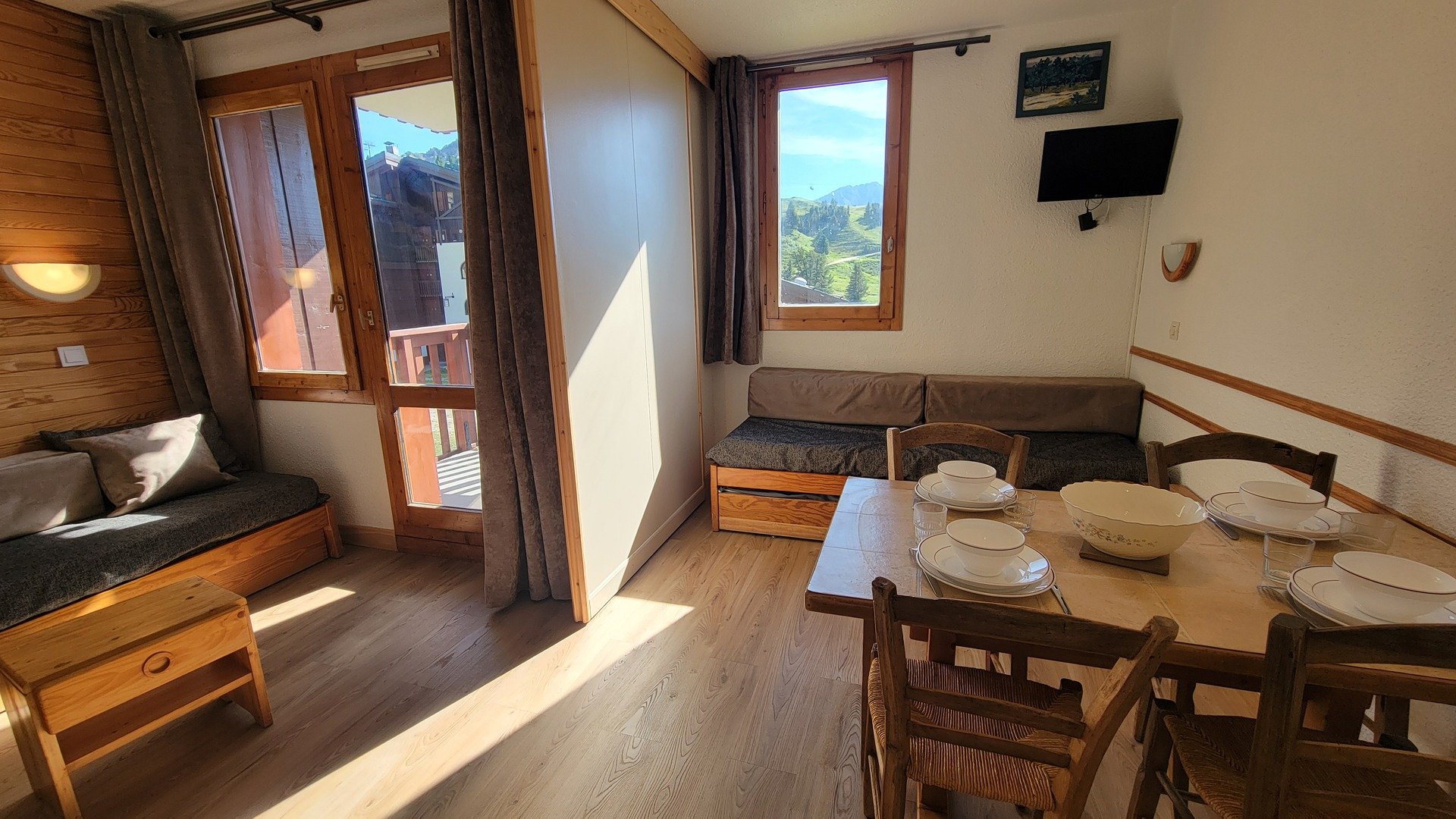 Studio 4 personnes - Appartements AGATE - Plagne - Belle Plagne