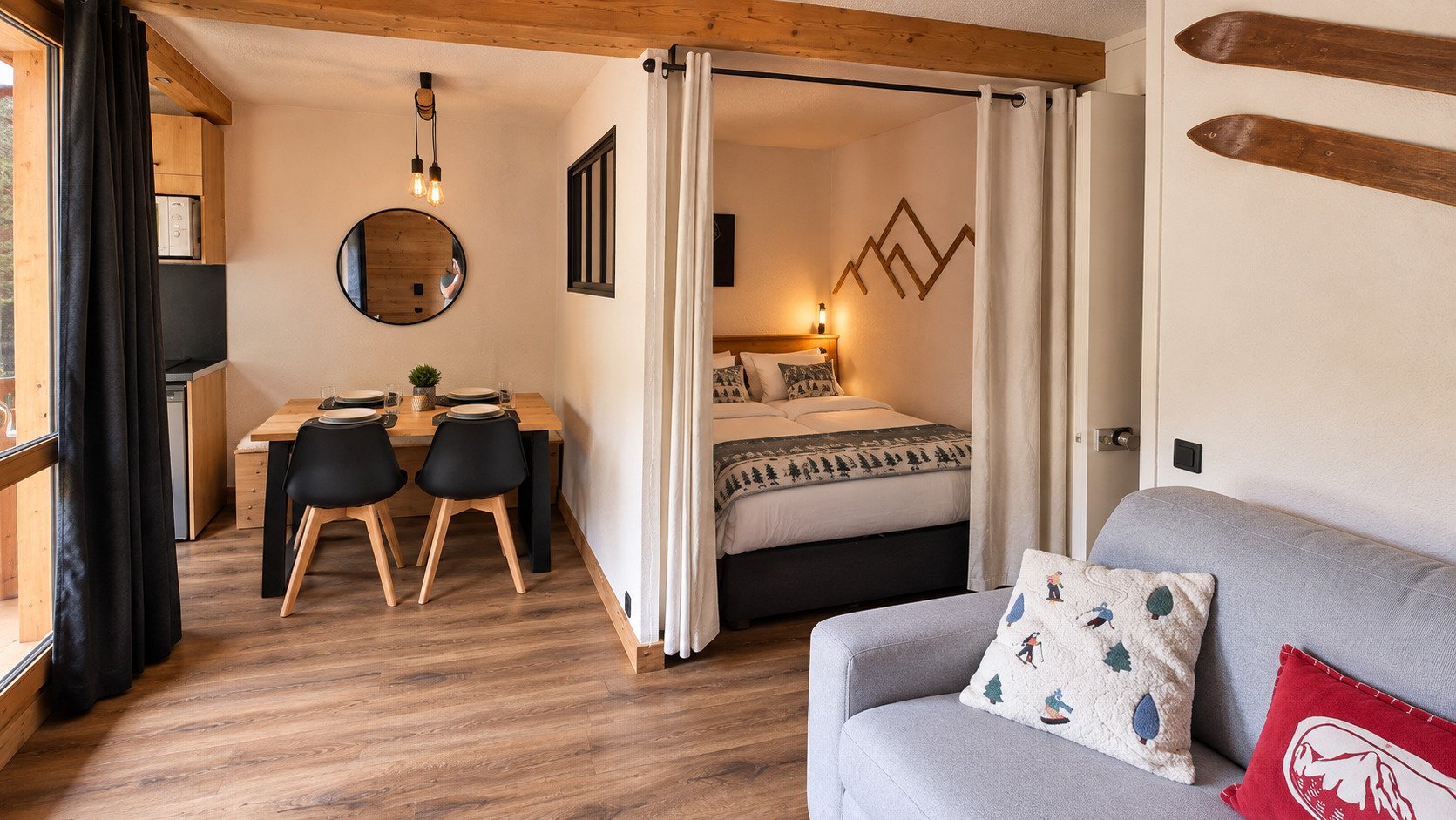 Studio 4 people Comfort - travelski home choice - Appartements RESIDENCE 3000 - Plagne Bellecôte