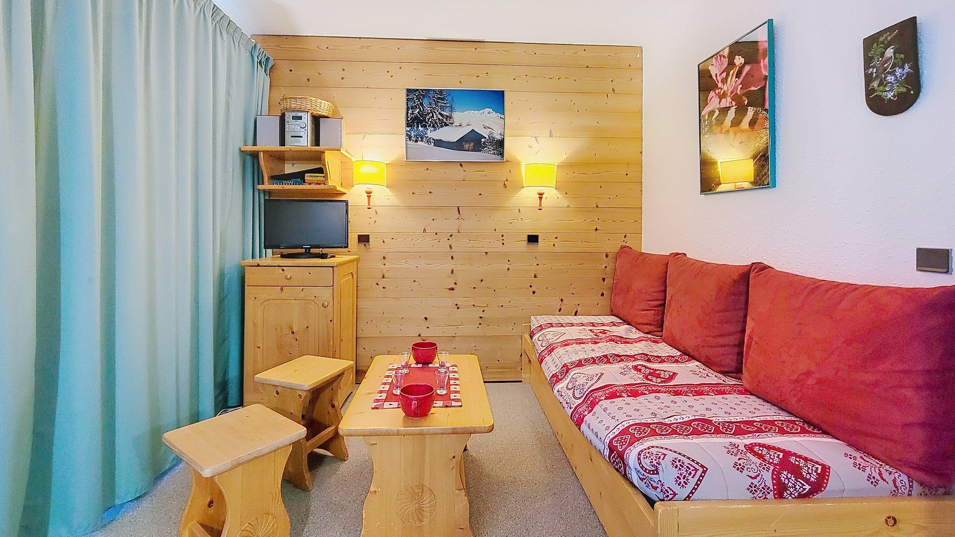 Studio 4 personnes Confort - Appartements AGATE - Plagne - Belle Plagne
