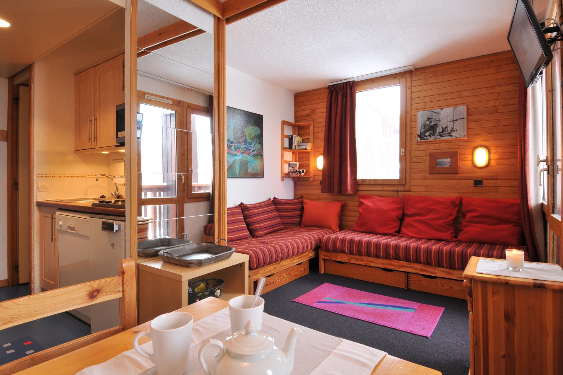 Studio 4 people Comfort - Appartements AGATE - Plagne - Belle Plagne