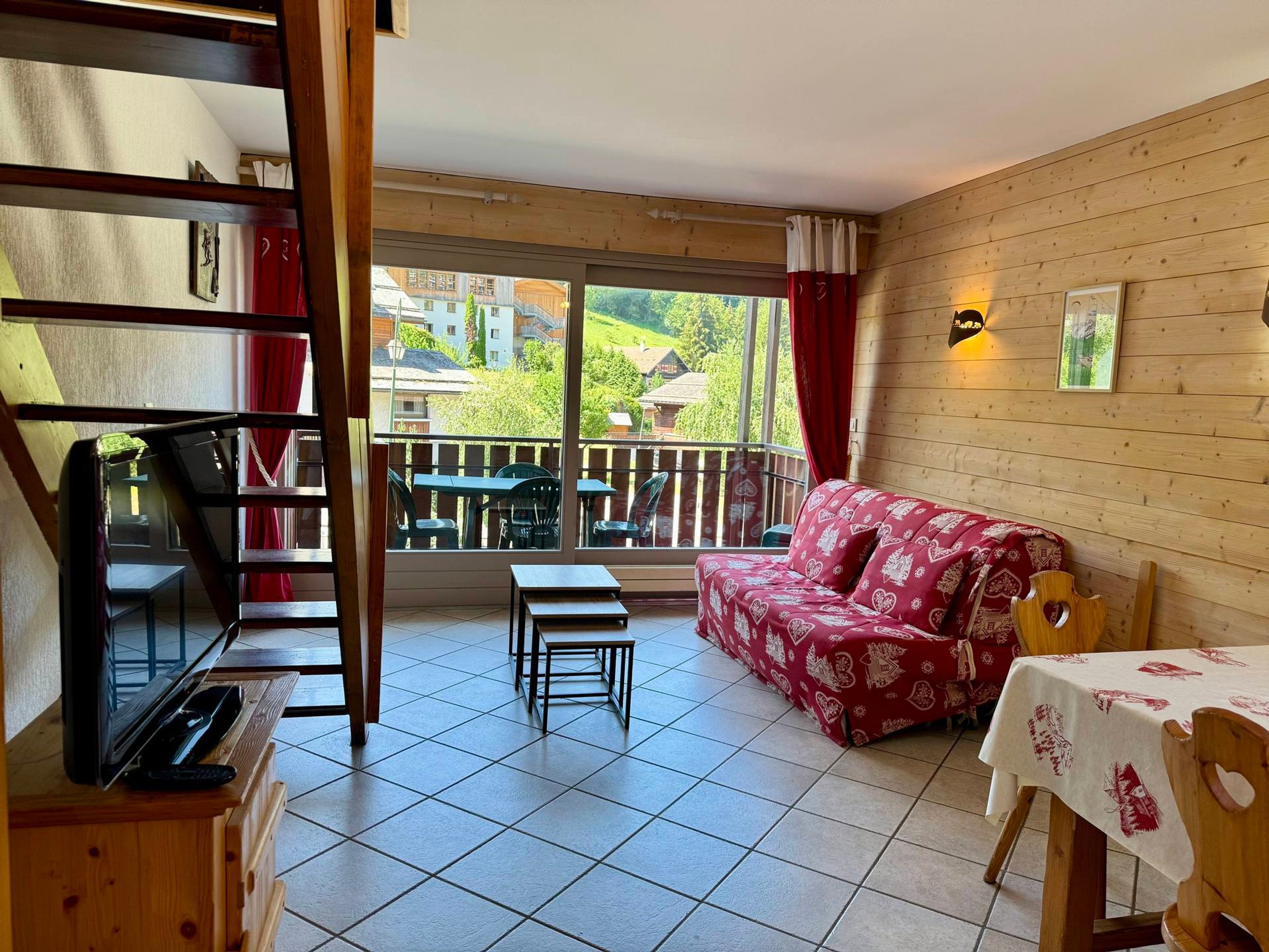 Appartement 3 kamers 6 personen met balkon - Résidence GRANGES E - La Clusaz