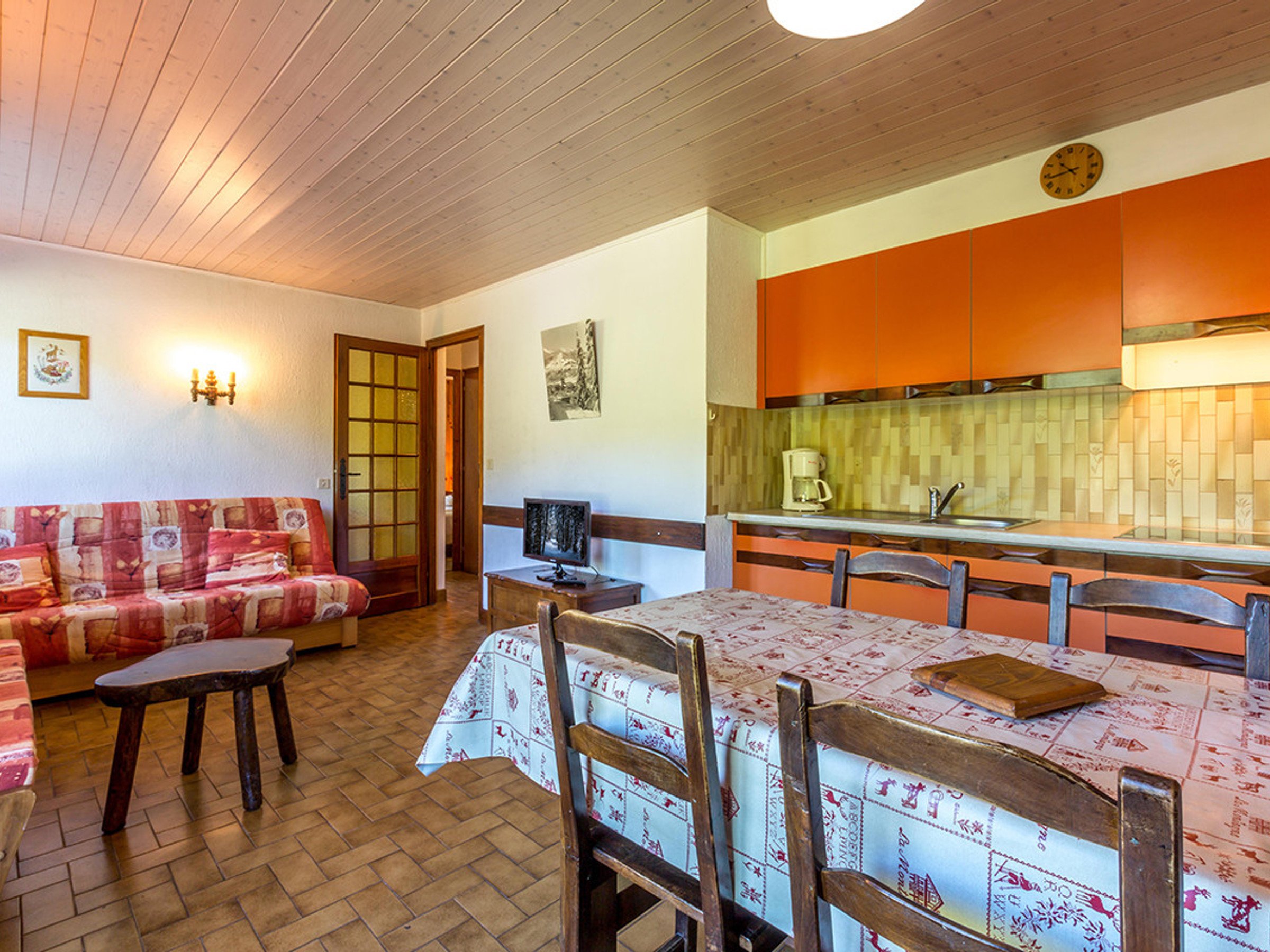 Appartement 3 kamers 6 personen met terras - Résidence REINE DES ALPES - La Clusaz