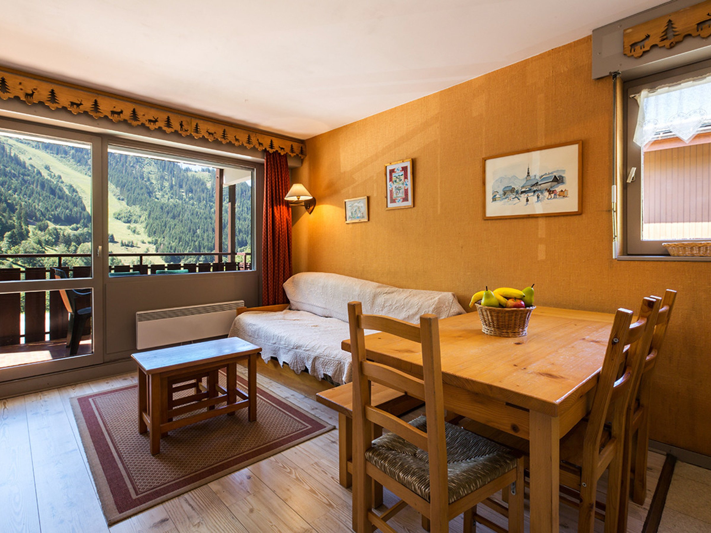 3-room apartment 6 people with balcony - Résidence BALME 2 - La Clusaz