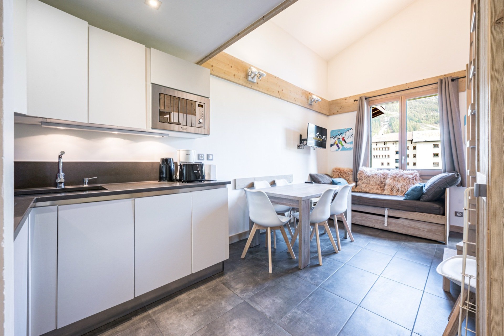 Studio 5 personen - Appartements LES VERDETS 2 - Val d'Isère Centre