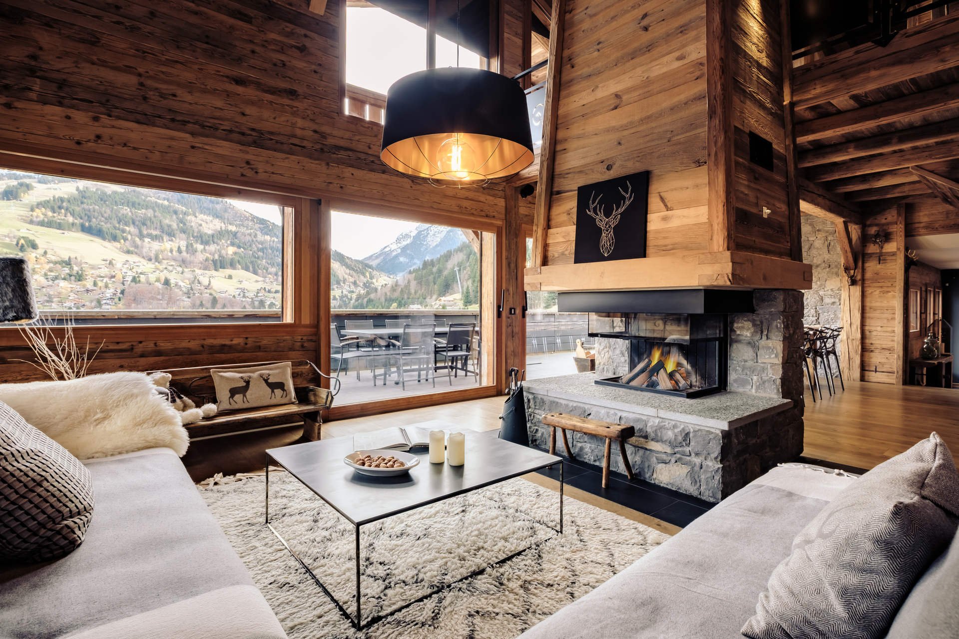 chalet 6 pièces 12 personnes - Chalet FAMILYLODGE - La Clusaz