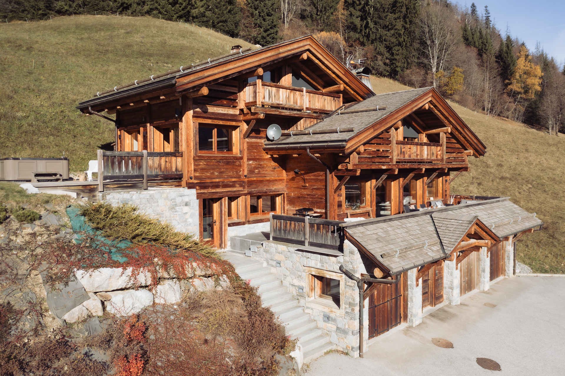 chalet 6 pièces 12 personnes - Chalet FAMILYLODGE - La Clusaz