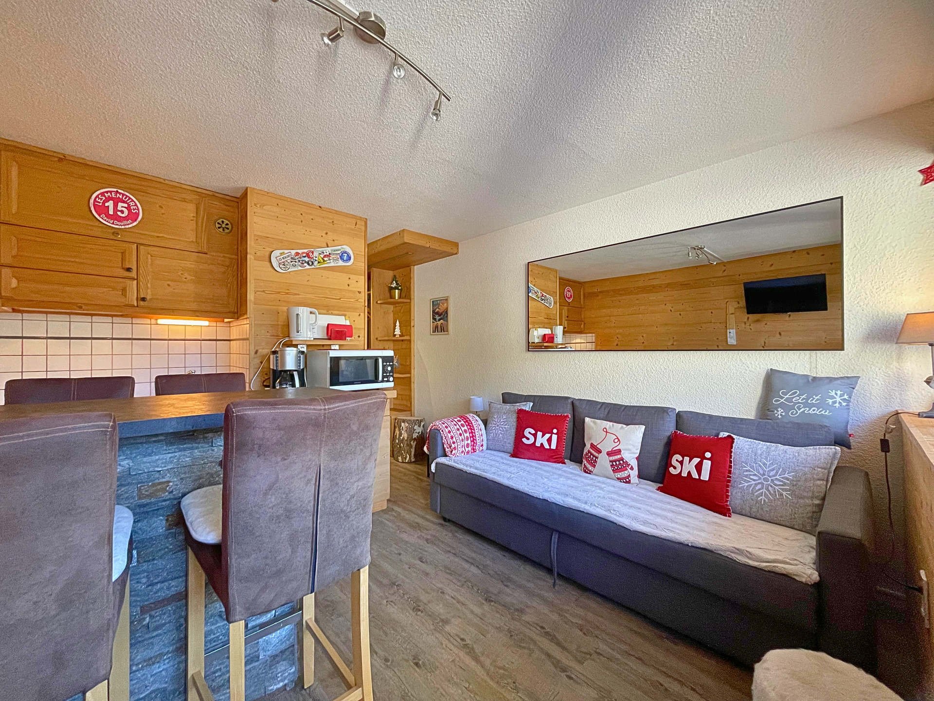 2 kamers 4 personen Klassiek - Appartements ASTERS - Les Menuires Fontanettes