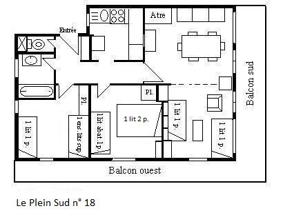 Appartement Plein Sud MRB560-018 - Méribel Centre 1600 