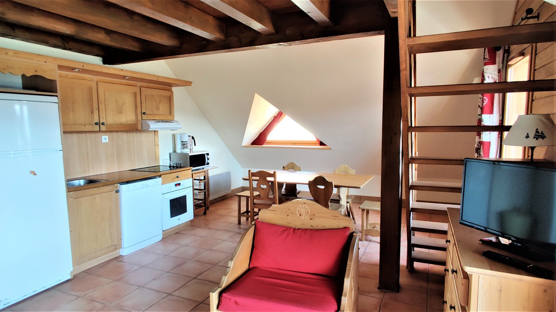 Studio 6 personnes Confort - LES CHALETS DE PRAROUSTAN - Praloup