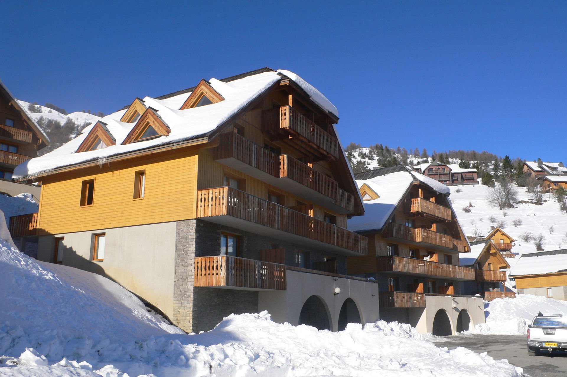 2 Kamers 6 personen Comfort PRA-CDP-2K201 - LES CHALETS DE PRAROUSTAN - Praloup