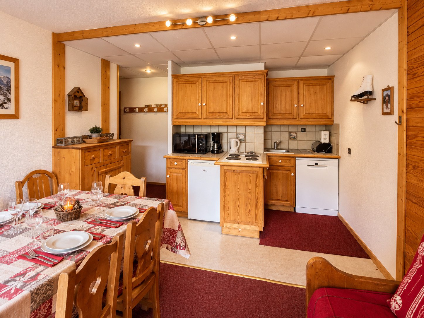 3 kamers 8 personen Comfort - Appartements SAINT JACQUES B - Plagne Bellecôte
