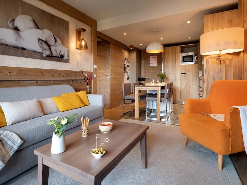 Appartement 4 personnes - 1 chambre  - Pierre & Vacances Résidence premium L'Hévana - Méribel Centre 1600 