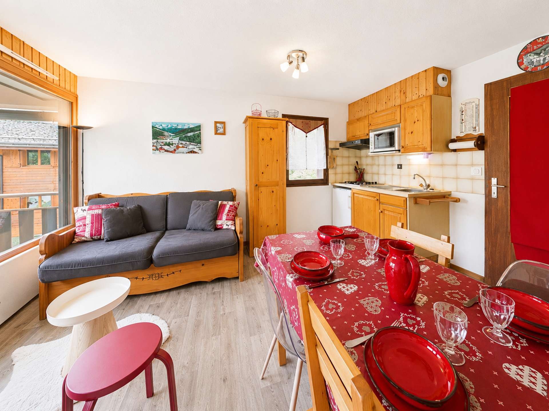 2 pièces 6 personnes - Appartement Champel B GB290-06 - Le Grand Bornand
