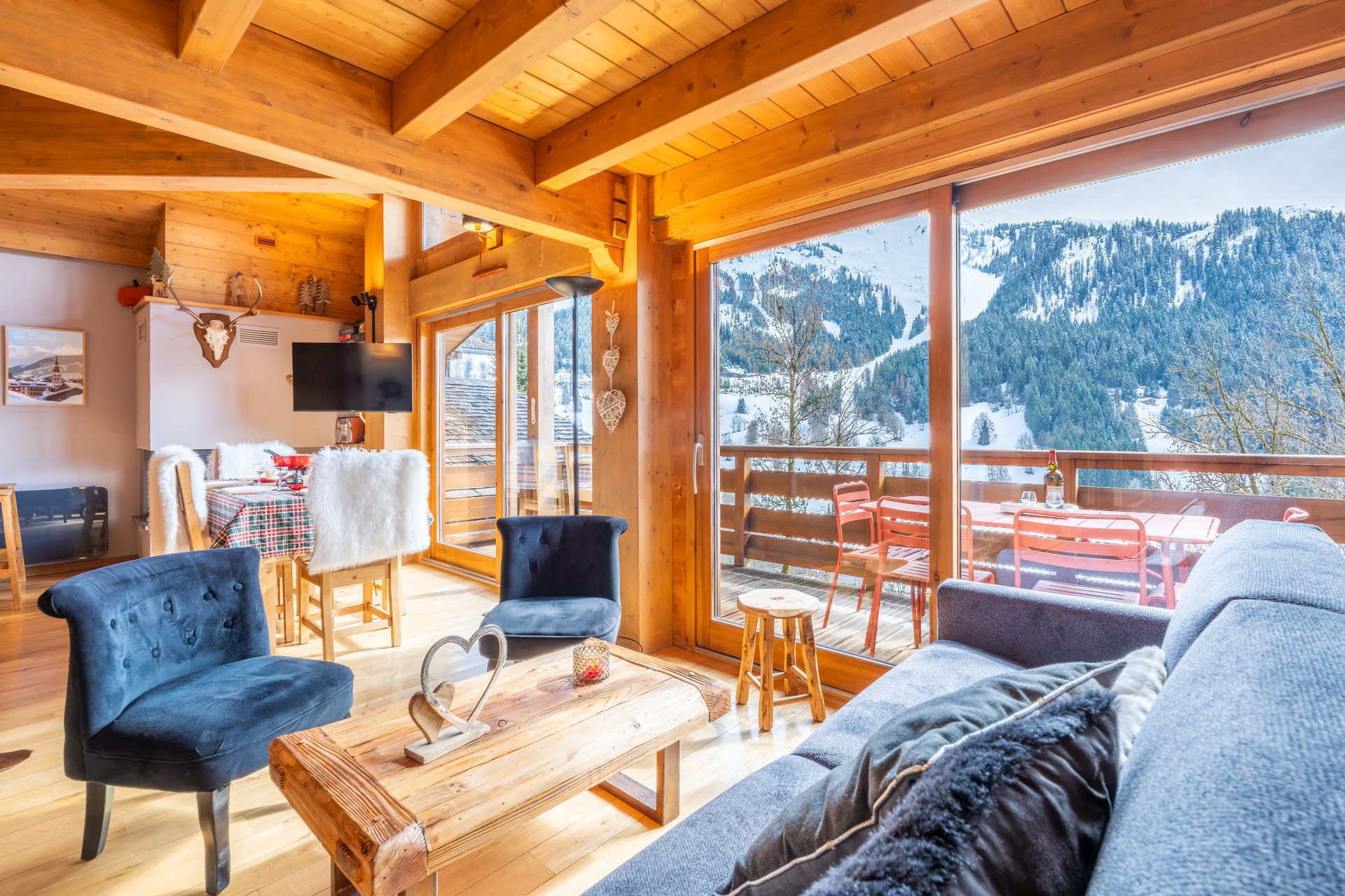 4 pièces 6 personnes - Appartements BELROSE  - La Clusaz