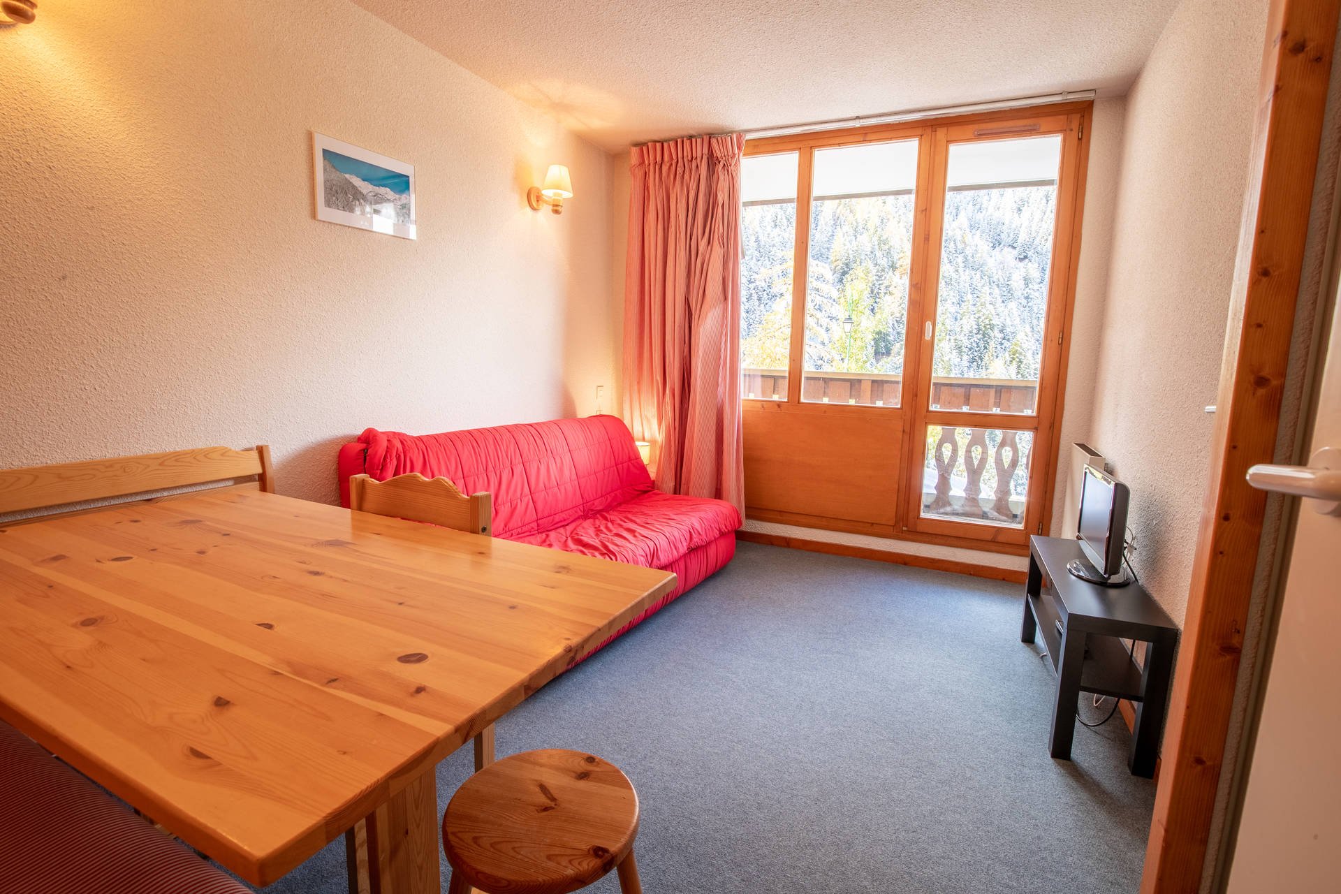 Studio 4 personen - Appartements THABOR D - Valfréjus