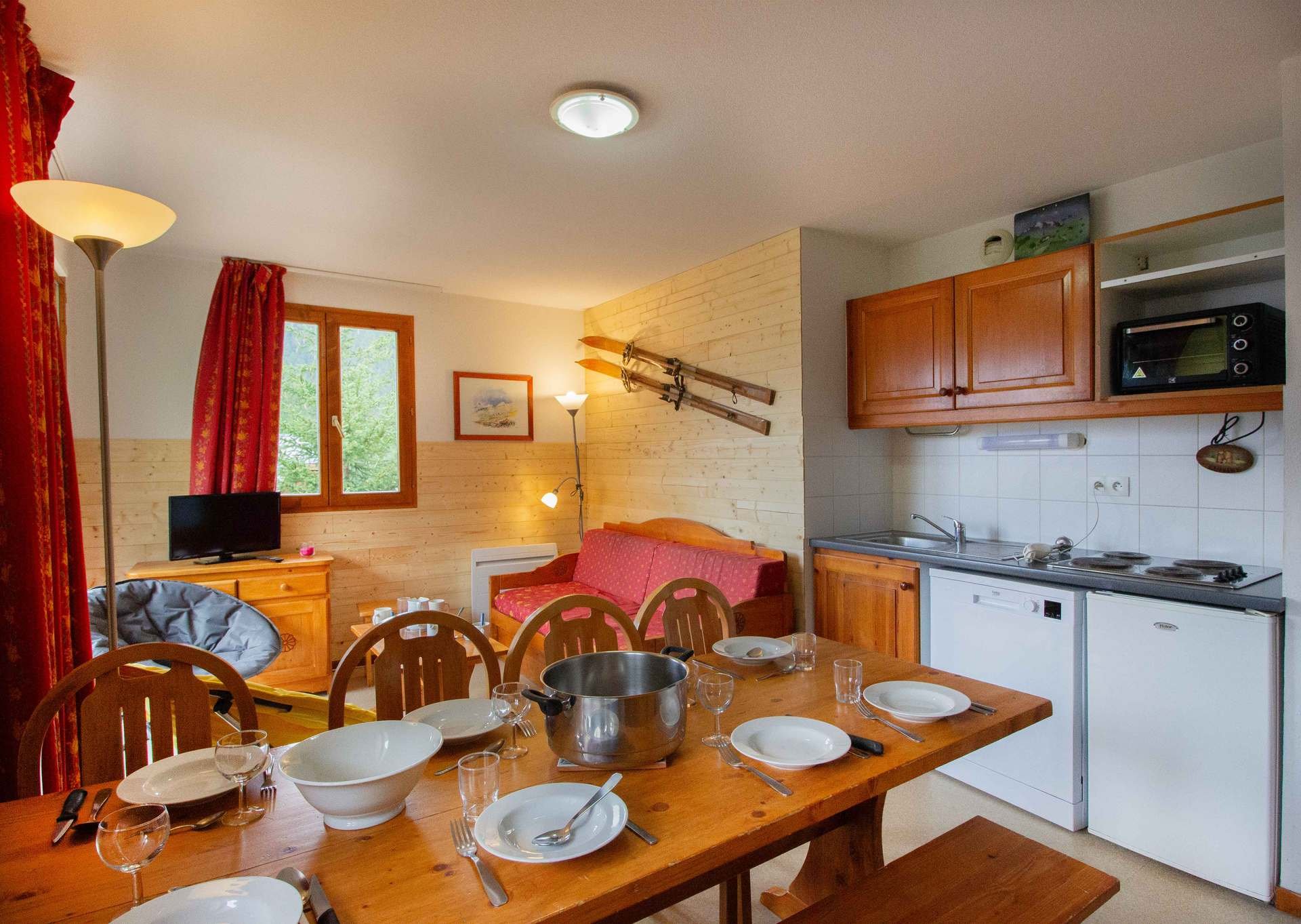 3 rooms 8 people - CHALET D'arrondaz H - Valfréjus