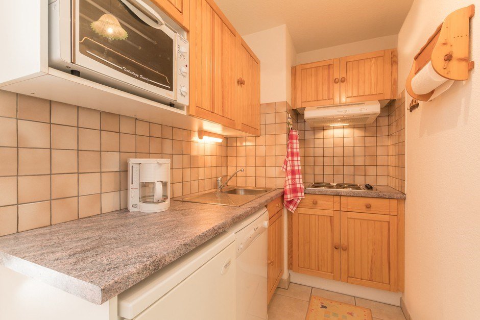 Appartement 2 pièces cabine 6 personnes - Appartement Hameau Du Bez Ete LSA240-E112 - Serre Chevalier 1400 - Villeneuve