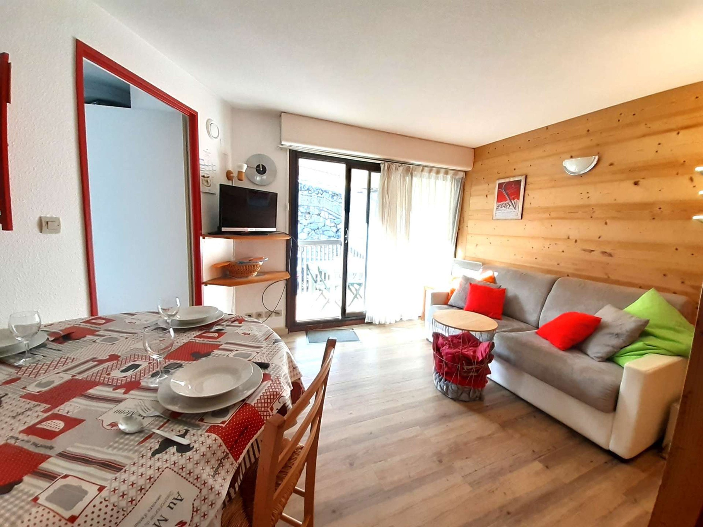 Appartement 2 pièces 6 personnes avec balcon - Résidence LE SCHUSS - Saint Lary Soulan
